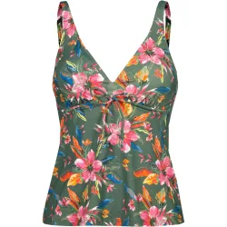 Lascana - Bikini Oberteil, Tankini, für Damen, Grün, Größe 38