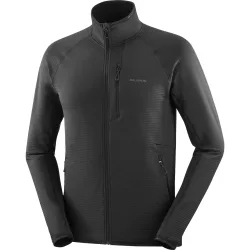 Salomon ESSENTIAL LIGHTWARM Fleecejacke Herren