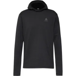 Odlo Essential Thermal Lauf-Hoodie für Herren - Trail Running, Running - schwarz, S