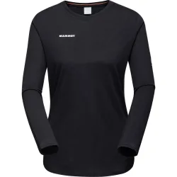 Mammut 100 % natürliches Performance-Shirt Tree Wool FL Longsleeve Women Schwarz L