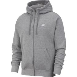 Nike Sportswear Club Kapuzensweatjacke - Grey Heather XXL Herren