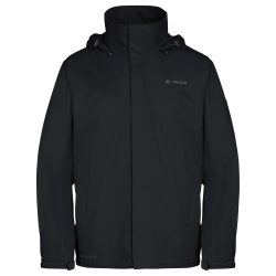VAUDE - Trekkingjacke mit Kapuze, für Herren, Black, Größe XL