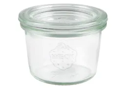 WECK 80 Mini-Sturzglas 12er-Karton 80 ml ohne Ringe und Klammern