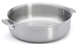 Alchimy Loqy Sauteuse gerade Mehrschichtiger Edelstahl D24cm