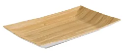 Tablett BAMBOO 24.5x15.5cm H: 3cm