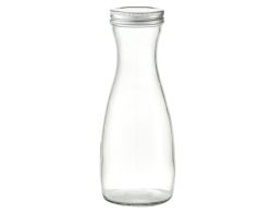 Glaskaraffe mit Deckel 950ml