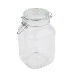 Glas 12x12cm, H22cm, 2 Liter