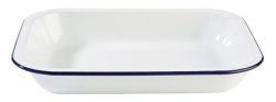 APS Schale Enamelware Blau Blech/Stahl 25.5 cm 4.5 cm - Material: Stahlblech - Schale