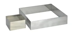 Tortenring quadratisch 20x20cm H:4.5cm