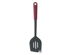 Brabantia - Pfannenwender mit Gabel Tasty Aubergine Red 12 27 81, One Size, Rot Bunt