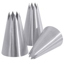 Sterntülle aus Edelstahl 6 mm