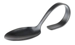 Party Löffel GUNMETAL L:12cm