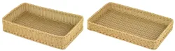 Korb GN 1/1, schwarz, 53x32,5x6,5cm