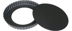 Tortenform D:20cm geriffelt Boden herausnehmbar
