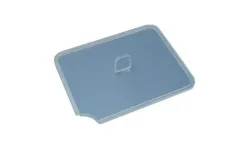 Deckel mit Löffelaussparung 3/7 transparent