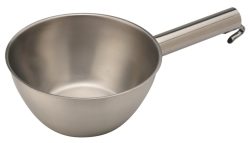 Schlagschüssel mit Rohrstiel 16cm