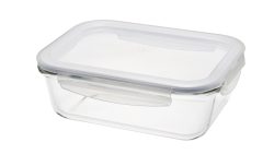 Lock&Lock - Boroseal Glasdose rechteckig 20x15x7.5 cm 1lt, 1 l, Transparent