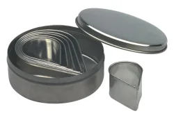 Teigausstecher Set 6tlg Tropfen D2 bis 11cm