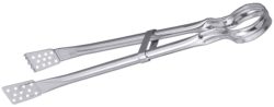 Grillzange 51 cm, perforiert