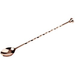 Barlöffel mit Stössel, Länge 27cm