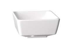 Schale FLOAT, 25x25cm, H12cm, weiss