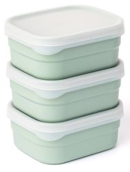 3er Set Optifridge Bio 400ml 115X95X50mm grün