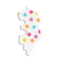ScrapCooking - Kerze Zahl 3, One Size