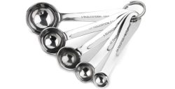 Tala - Messlöffel-Set, 13.5CM, Chrom