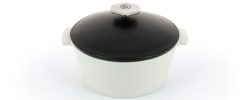 RVL 2 Kasserolle rund, Ø22cm, 2.4l, schwarz, Induktion