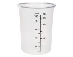 Messbecher 500 ml transp.