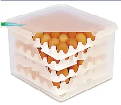 Eierbox 35.5x32.5x20cm GN 2/3 4 Fächer à 30 Eier