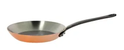 INOCUIVRE Bratpfanne Kupfer/Edelst. D:24cm Gusseisengriff