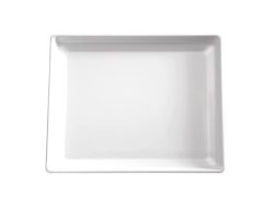 Tablett GN 1/2 FLOAT, 32.5x26.5cm, H3cm, weiss