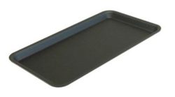 Rechteckige Schale 3/7 53x20x1.7cm schwarz