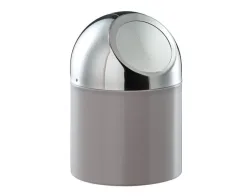 Tischabfalleimer taupe ø12cm