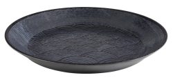 APS Schüssel Dark Wave Schwarz Kunststoff 32 cm 3.5 cm - Material: Melamin