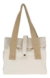 Diverse Tasche Pebbly Beige Baumwolle 32 cm 17 cm - Farbe: cream - Tasche