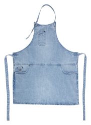 Schürze 5-P.Slim Fit wash.blue