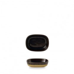 Emerge Cinnamon brown Platte rechteckig 12x9x3.3cm