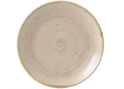 Stonecast Nutmeg Beige Teller coupe flach 32.4cm