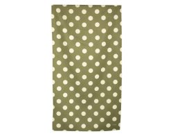 Handtuch dots olive green50cm