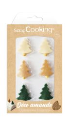 Marzipandekor Weihnachten Tannenbaum 22g
