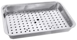 Platte 50 cm mit gelochtem Einsatz