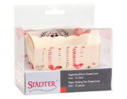 Papierbackf SweetLove 7x4 10er