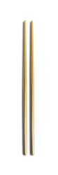 2er Set Palillos Essstäbchen 18/10 gold
