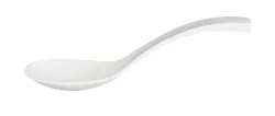 APS Salat- Löffel; 24 cm (L); weiss