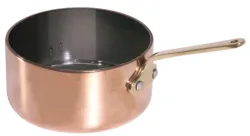 Stielkasserolle D: 8.5cm H: 4.5cm Kupfer/Edelstahl