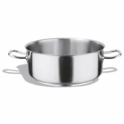 Inox Pro Kochtopf nieder ohne Deckel 20cm H:8cm 2.5lt