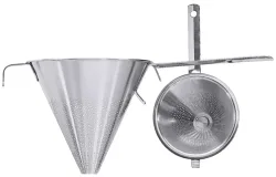 Spitzsieb mit Flachgriff 26 cm