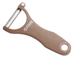 Kisag - Sparschäler, 13cm, Braun